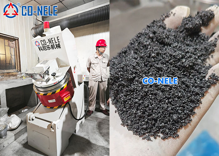 CR05 Laboratory Mixing Granulator for Continuous Casting Functional Refractories